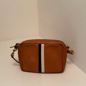 Clare V Midi Sac Tan Leather Crossbody Bag